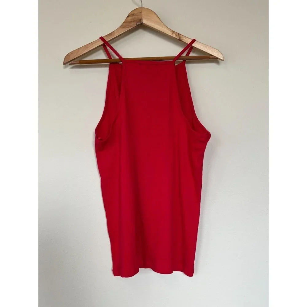 NWT Unique Vintage Red Halter Top Size 3X - Picture 9 of 11